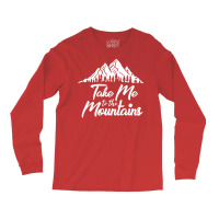 Take Me To The Mountains Retro Long Sleeve Shirts | Artistshot