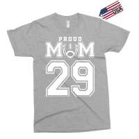 Custom Proud Football Mom Number 29 Personalized F Exclusive T-shirt | Artistshot