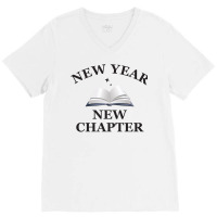 New Year New Chapter V-neck Tee | Artistshot