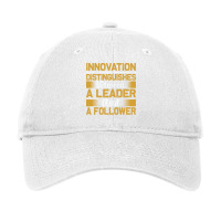 Innovation Distinguishes Between And A Follower Tu Adjustable Cap | Artistshot