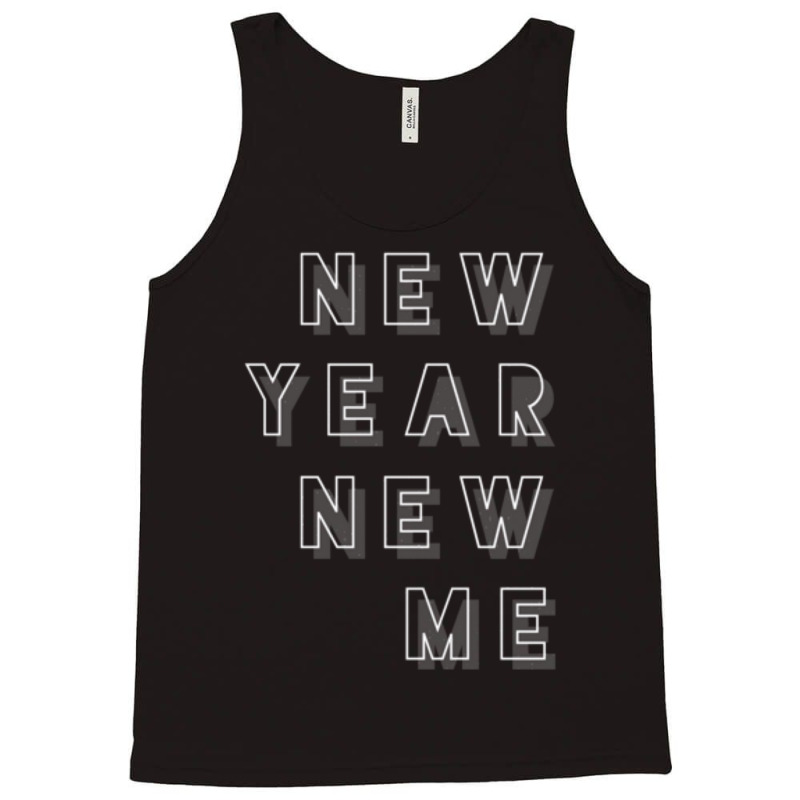 New Year New Me Shirt New Years Eve 2018 Vintage F Tank Top | Artistshot