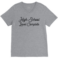 High School Level Complete Cute V-neck Tee | Artistshot