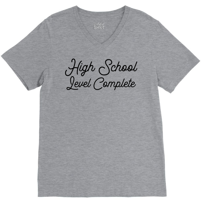 High School Level Complete Cute V-Neck Tee by strosesimonsf | Artistshot