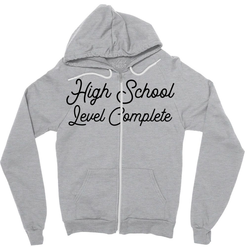 High School Level Complete Cute Zipper Hoodie by strosesimonsf | Artistshot