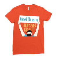 Health Is A Human Right Girl Ladies Fitted T-shirt | Artistshot