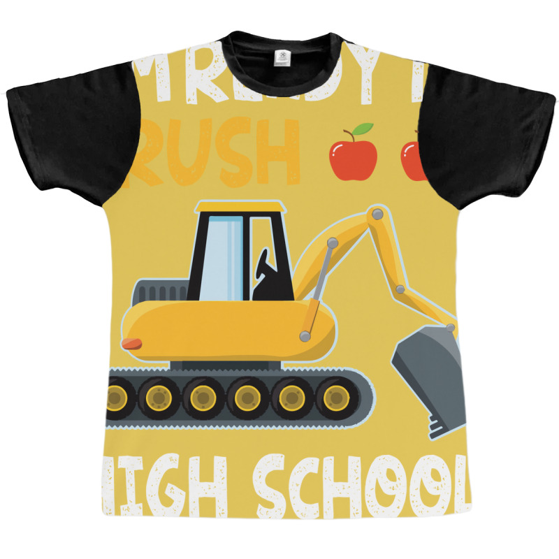 Im Ready To Crush High School Trucker Student Back Graphic T-shirt by strosesimonsf | Artistshot