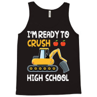 Im Ready To Crush High School Trucker Student Back Tank Top | Artistshot