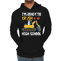 Im Ready To Crush High School Trucker Student Back Lightweight Hoodie | Artistshot