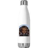 Art Vintage Retro Portrait Of A Manwash Hands Bell Stainless Steel Water Bottle | Artistshot