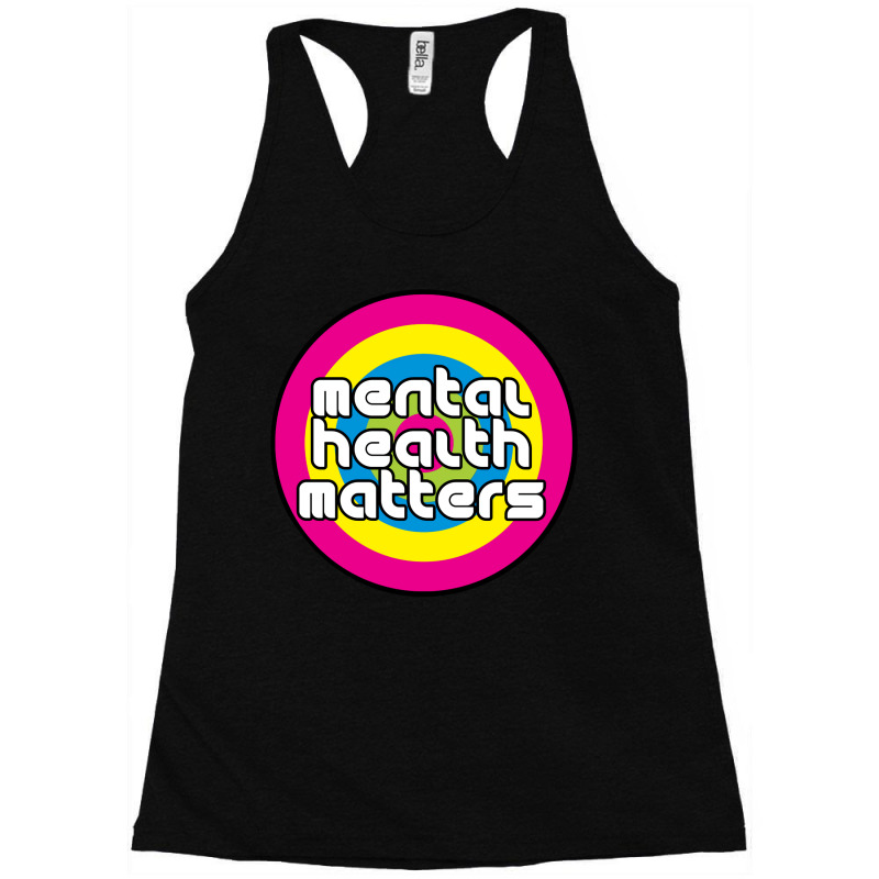 Mental Health Matters Vintage Retro Racerback Tank by capronihrigh | Artistshot