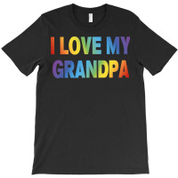 Pride Month Gift I Love My Grandpa Tumblr T-shirt | Artistshot