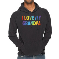 Pride Month Gift I Love My Grandpa Tumblr Vintage Hoodie | Artistshot