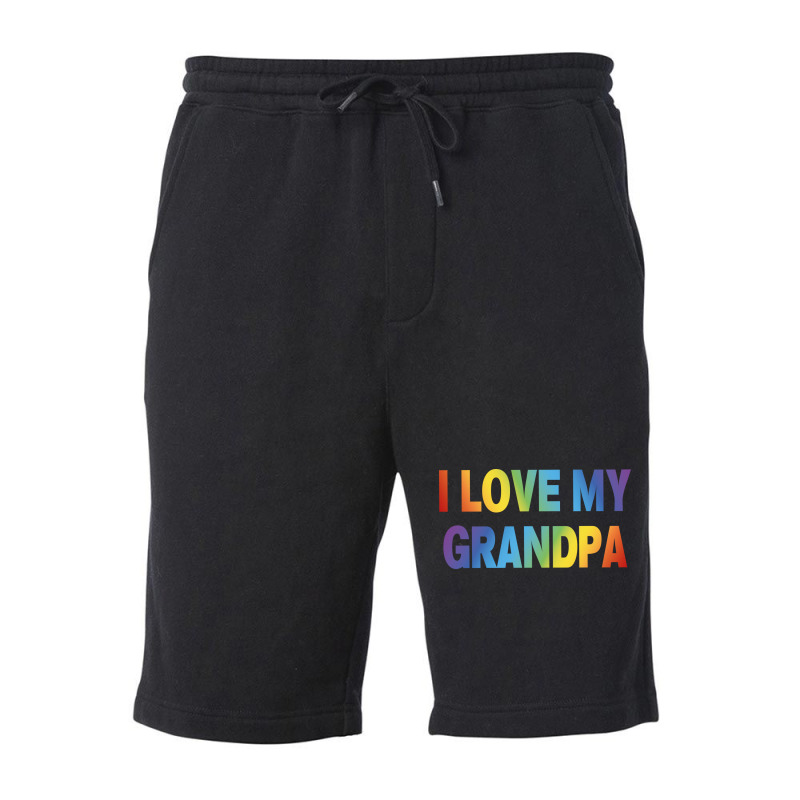 Pride Month Gift I Love My Grandpa Tumblr Fleece Short by yuhuihyljak | Artistshot