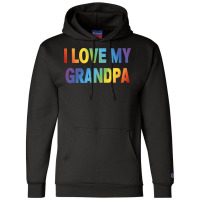 Pride Month Gift I Love My Grandpa Tumblr Champion Hoodie | Artistshot