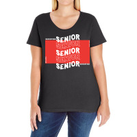 Senior  Class Of 2020 Seniors Quarantine Pandemic Ladies Curvy T-shirt | Artistshot