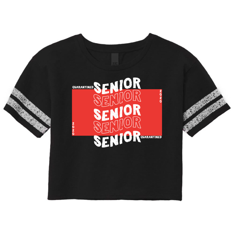 Senior  Class Of 2020 Seniors Quarantine Pandemic Scorecard Crop Tee | Artistshot