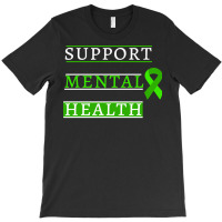 Support Mental Health Retro T-shirt | Artistshot