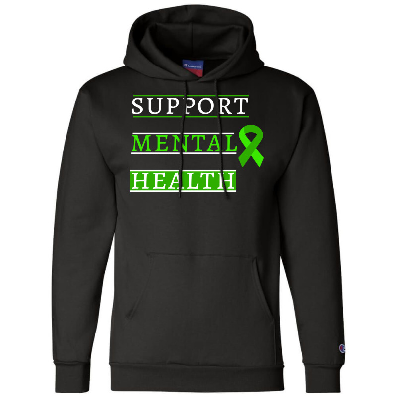 Support Mental Health Retro Champion Hoodie | Artistshot