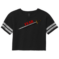 Fear Cuts Deeper Than Swords 6 Scorecard Crop Tee | Artistshot