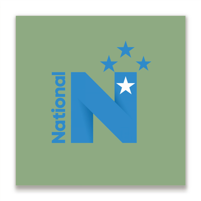 New Zealand National Party Metal Print Square | Artistshot