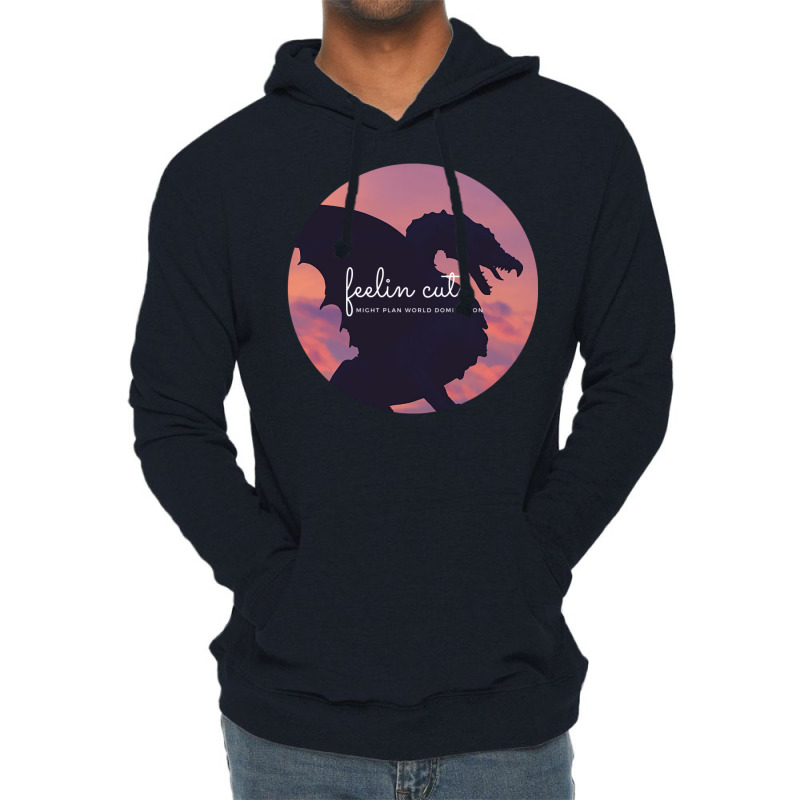 Feelin Cute  Might Plan World Domination Lightweight Hoodie by azayajouinis | Artistshot