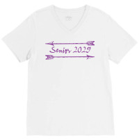 Senior Class Of 2029 Trending V-neck Tee | Artistshot