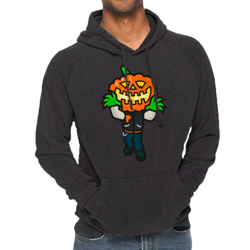 Varsity Pumpkin Creepin Cute Vintage Hoodie by strosesimonsf | Artistshot