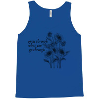 Grow Through What You Go Through Mental Health Aes Tank Top | Artistshot