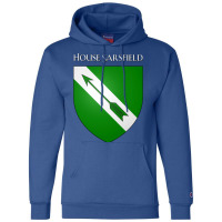 House Sarsfield Coat Of Arms Heraldry Sigil   A So Champion Hoodie | Artistshot