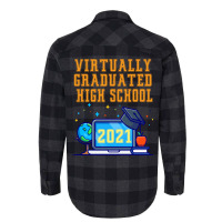 Virtually Graduated High School In 2021 Nostalgia Flannel Shirt | Artistshot