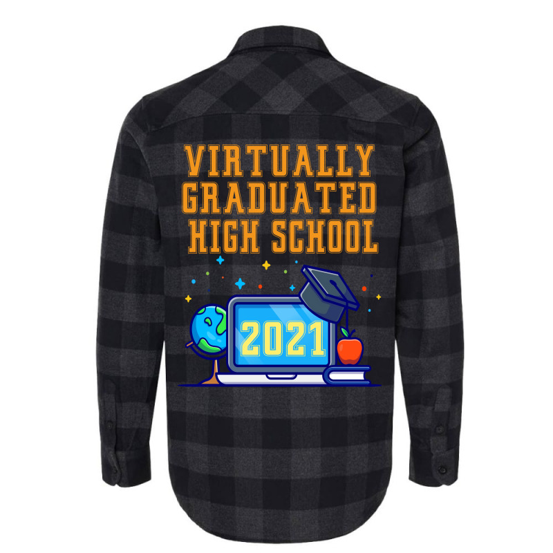 Virtually Graduated High School In 2021 Nostalgia Flannel Shirt by strosesimonsf | Artistshot