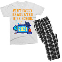 Virtually Graduated High School In 2021 Nostalgia Men's T-shirt Pajama Set | Artistshot