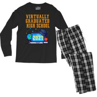 Virtually Graduated High School In 2021 Nostalgia Men's Long Sleeve Pajama Set | Artistshot