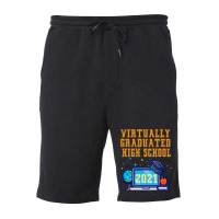 Virtually Graduated High School In 2021 Nostalgia Fleece Short | Artistshot