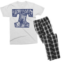 Webster Thomas High School Illustrated T Summer Men's T-shirt Pajama Set | Artistshot