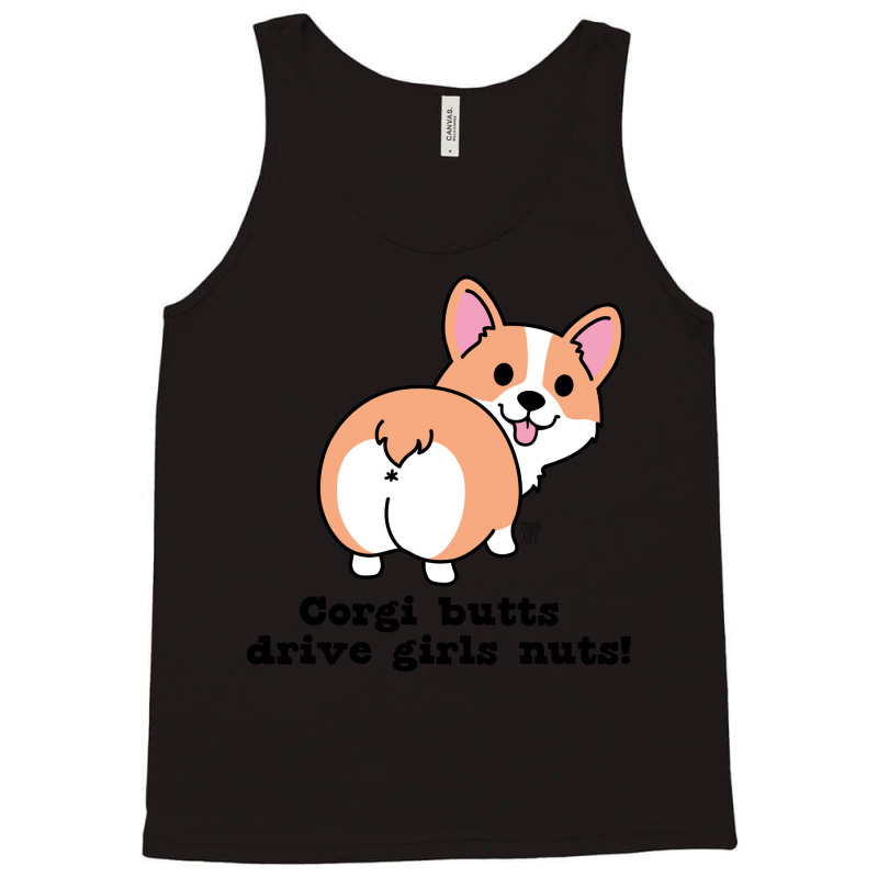 Corgi Butts Aesthetic Tank Top | Artistshot