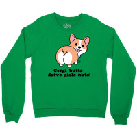 Corgi Butts Aesthetic Crewneck Sweatshirt | Artistshot