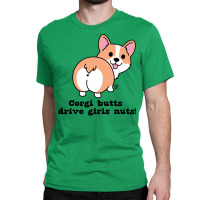 Corgi Butts Aesthetic Classic T-shirt | Artistshot