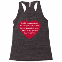 Mental Health Awareness Trending Humor Racerback Tank | Artistshot