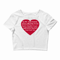 Mental Health Awareness Trending Humor Crop Top | Artistshot