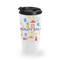 Beauty Salon Doodle Concept Cool (1) Travel Mug | Artistshot