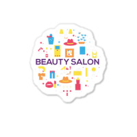 Beauty Salon Doodle Concept Cool (1) Sticker | Artistshot