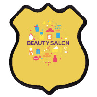 Beauty Salon Doodle Concept Cool (1) Shield Patch | Artistshot