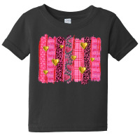 Valentine's Day Brushstroke Baby Tee | Artistshot