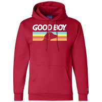 Good Boy  Yellow Champion Hoodie | Artistshot