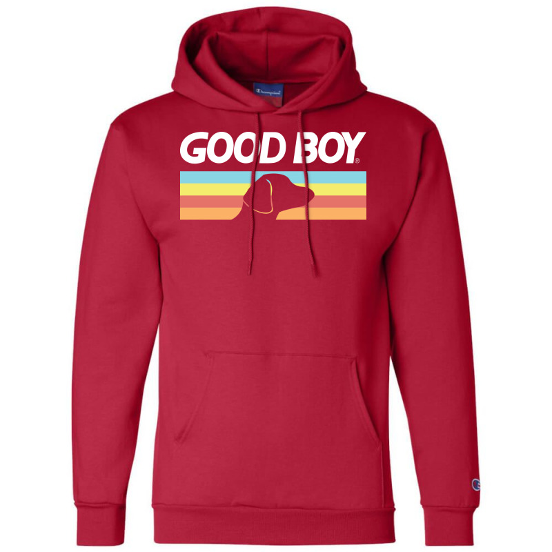 Good Boy  Yellow Champion Hoodie by zelekmanfraw | Artistshot