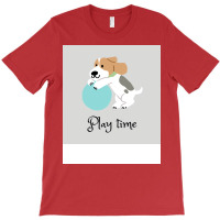 Play Time Dog Vintage T-shirt | Artistshot