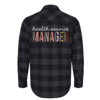 Health Service Manager Leopard Print Funny Gift Hi Flannel Shirt | Artistshot