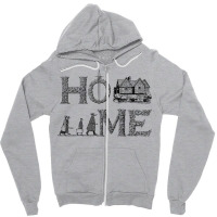 Home Aesthetic Zipper Hoodie | Artistshot