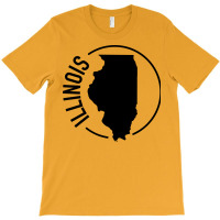 Illinois State Home 80s T-shirt | Artistshot